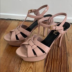 YSL - Tribute Heels (pale pink)